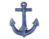 Wall hook, Blue anchor, Anchor wall hook, Coastal farmhouse decor, Beach house decor, Storage hooks, JaBella Designs