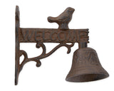 Decorative cast iron wall hanging bell
This decorative garden sign is made from durable cast iron and features a functioning bell. Hang this durable cast iron decor on your fence, garden shed, garage or even a tree to add a bit of whimsy to your space. To clean, wipe with a damp cloth as needed. Beautifully detailed, this garden sign bell will be your favorite outdoor accent for years to come.
Materials:
Cast iron
Dimensions:
5 3/4" high x 3" deep x 6" wide