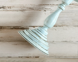 Robin's egg blue candle holder by JaBella Designs in Murfreesboro, Tenn.