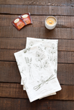 Neutral herb cotton kitchen towel
This kitchen herb tea towel adds that perfect soft touch to your kitchen, while still working hard! These are the perfect size to fold and display in a table setting or hanging over your oven. They are medium weight and lint-free so it works as a delicate napkin or as an absorbent clean-up cloth. They are a great gift for a gardener.
This item is proudly made in the USA.
Materials:
100% Cotton
Dimensions:
18" wide x 22" long
Care:
Machine washable 