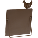 Country kitchen chalkboard easel with chicken on top, JaBella Designs