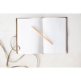 Leather journal with handmade paper insert, JaBella Designs, Shopify, Christmas gifts