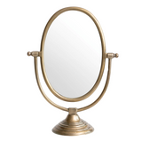 Antique brass frame for vanity
