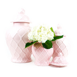 Pink textured ginger jar
Introducing this elegant ginger jar that is perfect for adding a touch of classic beauty to your interior design. This lovely jar features an intricate textured pattern and removable lid. It is ideal for enhancing any collection of home decor, no matter the theme. Use as a standalone piece, showing off a freshly picked bouquet of flowers or combine it with the matching small and extra-large jars for an even more spectacular effect.
Materials:
Dolomite