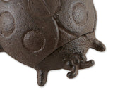 Decorative cast iron metal ladybug key holder