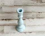 If you’re looking for farmhouse dining table decorations or fireplace mantel decor, look no further! This wooden candlestick complement almost any home or dining room decor, including coastal farmhouse. Place several of these candle holders in a group on a dining room table for centerpiece or on a mantel in a living room for a vintage-inspired candlescape. This candlestick also make for a great gift. The possibilities are endless!