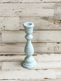 If you’re looking for farmhouse dining table decorations or fireplace mantel decor, look no further! This wooden candlestick complement almost any home or dining room decor, including coastal farmhouse. Place several of these candle holders in a group on a dining room table for centerpiece or on a mantel in a living room for a vintage-inspired candlescape. This candlestick also make for a great gift. The possibilities are endless!