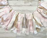 Blush pink banner, Fabric banners, Handmade banners, Pink, Burlap, White, Damask, White Lace, Wedding shower decorations, Baby shower decorations, Spring decor, JaBella Designs, Etsy, Shopify