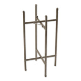Modern farmhouse metal plant stand set