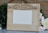 Coastal tan 5x7 embellished gallery picture frame