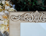 Coastal tan 5x7 embellished gallery picture frame
