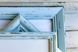 JaBella Designs, Home decor, Hand-painted sky blue frames, Spa blue frames, Craig Frames