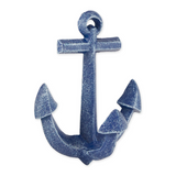 Blue anchor wall hook, JaBella Designs