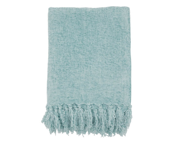 Super soft and warm, this throw blanket is suitable for any bed or sofa. It's perfect to cozy up in front of the fire on cold nights, but it also adds a lovely decorative touch to your room. It's lightweight and easy to pack, which makes it a great travel blanket too, so you can easily take it with you on a plane or car ride.   Materials: Polyester  Dimensions: 50