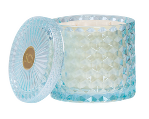 'Azure Sands' candle&nbsp;

Bask in the essence of a sun-drenched escape. Azure Sands opens with a burst of sugared citrus and juicy tropical fruits, layered over blooming blue jasmine. It's an energizing yet calming scent ”like walking barefoot along the coast with warm breeze and salt in the air." It comes in a shimmery glass jar with matching lid. The container is beautiful and can easily be repurposed when the time comes. This candle, which is vegan and cruelty free, is a great option for an affordable 