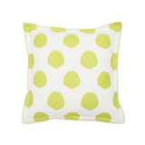 Colorful polka dot pillow

Colorful and fun, this polka dot printed pillow is the perfect accessory to complete your nursery or bedroom decor. No two are exactly alike, but each one brings your space a flair of artisan style.

Materials:
Cotton blend, polyester fill

Dimensions:
20" wide x 20" high