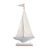Decorative sailboat on stand, Model sailboat, Model boat, Coastal living decor, Coastal farmhouse decor, JaBella Designs