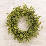 Summer smilax artificial greenery wreath