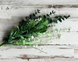 Baby's breath and eucalyptus spray, JaBella Designs