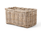 Long Kubu gray rattan storage basket

Elevate your home organization with our Kubu gray basket. With its stylish rectangular design, this storage basket adds a touch of sophistication to any room. It is perfect for storing essentials and keeping your space clutter-free.&nbsp;

Materials:
Rattan

Dimensions:
11" wide x 10" high x 19" long
