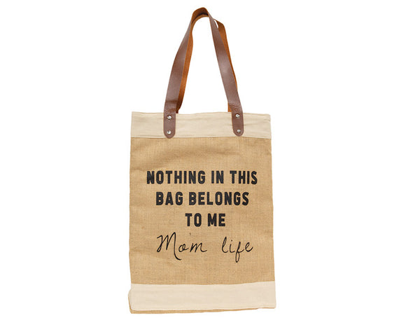 'Mom Life' tote bag 

The 