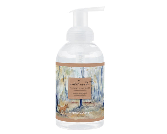 Amber woods foaming hand wash

Our silky, foaming formula will make washing your hands an indulgent experience as it moisturizes and gently cleanses with our naturally plant-based ingredients and fragrant essential oils. This particular soap features notes of palo santo wood, fresh moss, amber, oak and a touch of clove.

Ingredients:
Water, sodium laureth sulfate, cocamidopropyl hydroxysultaine, cocamidopropyl betaine, sodium octyl sulfate, fragrance, phenoxyethanol, benzoic acid, ethylhexylglycerin, glycer