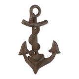 Cast iron anchor wall hook set

Add a fun touch to your mud room entryway with these cast iron hooks. Made using cast iron, each anchor features two hooks on the bottom for hanging linens or purses. These hooks are perfect for a lake or beach house.

Materials:
Cast iron

Dimensions:
5 1/2" wide x 1 1/2" deep x 8" long