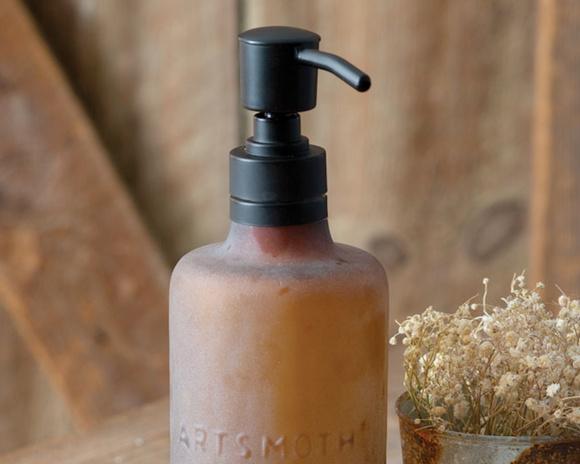 Brown apothecary soap dispenser

Our apothecary soap dispenser has a rustic design and can be filled with any liquid soap. The glass is frosted and has ''artsmoth tonic'' written on the front. Add this soap dispenser to a spa gift set for a wonderful collection.

Materials:
Glass, plastic, metal

Dimensions:
3