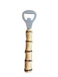 Bamboo wood bottle opener

Add some pizzazz to your bar cart with this bottle opener that features a bamboo handle. It's perfect for effortlessly popping open a bottle, and it makes a delightful gift topper for your favorite hostess!&nbsp;

Materials:
Wood, stainless steel

Dimensions:
1 /12" wide at top x 6" long