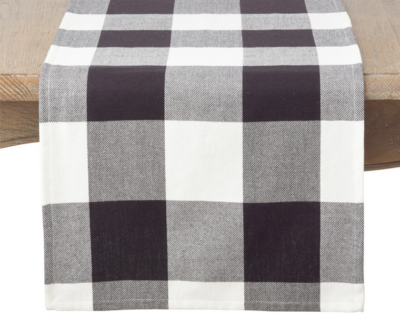 Country farmhouse buffalo check table runner

Made from 100% cotton, this black and white buffalo plaid table runner is a perfect addition to your dining area. Turn your dining, kitchen, or sofa table into an exhibition with this perfect mix of traditional and modern styles. 

Materials:
Cotton

Dimensions:
16