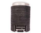 Add an elegant accent in your bathroom with this gorgeous wastebasket. Surrounded in handwoven rattan, this stainless steel trash can comes with a matching soft-close lid. Use this round wastebasket in the kitchen, workplace, or any other area where garbage tends to collect.