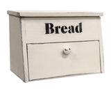 White painted bread box, Wooden bread box, Bread boxes, Made in the USA, JaBella Designs, Home decor