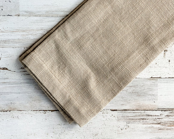 beige brown kitchen towel