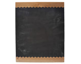 Refresh your space with a personal with this adorable chalkboard. Made of wood, this wall accent is the perfect addition to a command center wall or playroom. It is also a great choice for a gift.&nbsp;

Materials:
Wood, chalkboard

Dimensions:
23 1/2" wide x 29 1/2" long