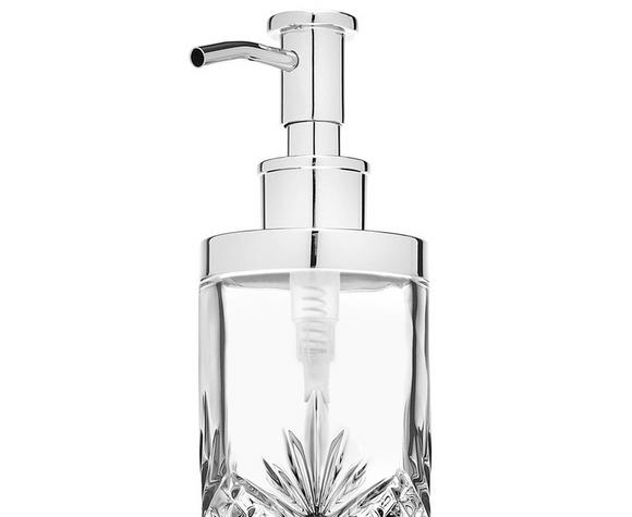 crystal soap dispenser
