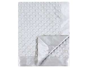 Light gray plush mink baby blanket

This plush blanket is a super soft, warm and cozy. It's a great addition to your little one's nursery. The dot mink design stimulates the baby's senses. This is a great gift choice for a baby shower.

Materials:
Mink

Dimensions:
30" wide x 40" long

Care:
Machine washable