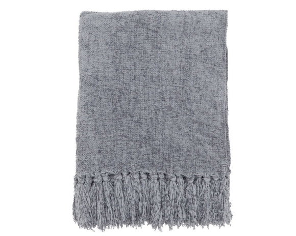 Gray throw blanket

Super soft and warm, this throw blanket is suitable for any bed or sofa. It's perfect to cozy up in front of the fire on cold nights, but it also adds a lovely decorative touch to your room. It's lightweight and easy to pack, which makes it a great travel blanket too, so you can easily take it with you on a plane or car ride. 

Materials:
Polyester

Dimensions:
50