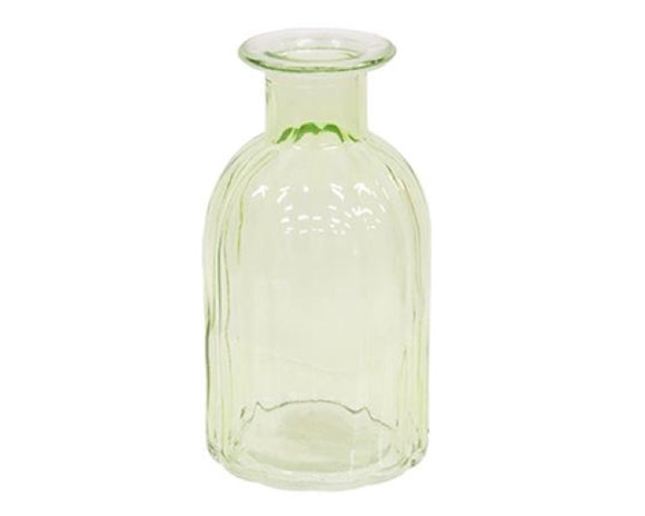 Green vase, Glass vase, Tinted green glass vase, Bud vase, Table vases, Party vases, JaBella Designs, Bungalow Lane