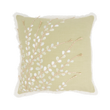 Down-filled light green floral pillow

Enhance your home with our delicate embroidered floral pillow for timeless elegance, designed for style and comfort. It is perfect for adding a touch of seasonal flair or year-round sophistication to any space.

Materials:
Cotton, down-filled insert

Dimensions:
18" high x 18" long
