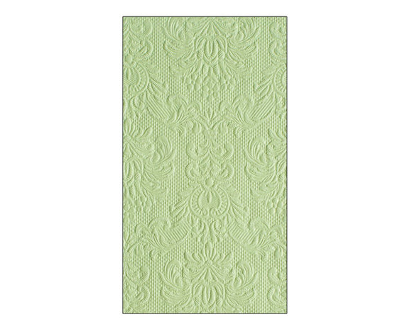 textured light green paper guest towel
