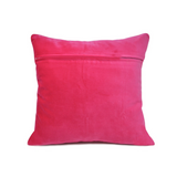 Large down-filled hot pink square preppy throw pillow

Hot pink heavy cotton velvet is accented with, in this case, white Greek key trim on the pillow front. This decorative pillow is crafted from 100% cotton velvet featuring hand-stitched trim in a Greek Key pattern. Soft velvet and cotton trim adds a luxurious texture element to this Old Hollywood-inspired pattern. These luxury pillows will make a statement in any room!

Materials:
Velvet, down-filled insert

Dimensions:
24" wide x 24" high