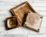 Mango wood decorative trays, JaBella Designs