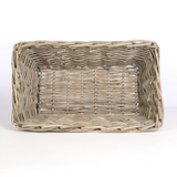 Kubu gray rectangular storage basket

The rectangular Kubu gray basket offers ample storage. Made by a family owned business since 1906, this basket provides a diversified product selection from packaging to home decor. This basket is a testament to their century-old expertise in crafting storage solutions.

Materials:
Rattan

Dimensions:
12" wide x 7 1/2" high x 20" long