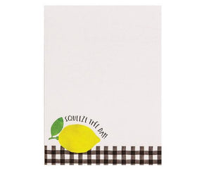Lemon notepad, Squeeze the Day, JaBella Designs