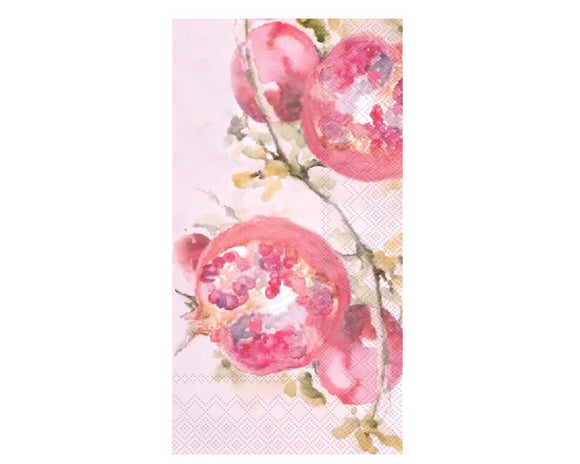 pomegranate paper guest towel
