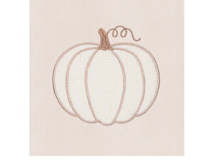 Neutral fall harvest cable knit pumpkin towel

This flour sack towel features an embroidered pumpkin in a simple, natural-hued thread. Perfect for harvest season, this towel brings warmth and rustic charm to any home, making it a lovely addition to any fall-themed kitchen. Both functional and decorative, it captures the essence of autumn with timeless elegance.

Materials:
Cotton

Dimensions:
18" wide x 27" long