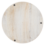 Natural ribbed wood plate charger

Set a charming, rustic table with these wooden round charger plates. They work well with a very wide range of dinnerware and add a custom touch to your table setting. The wooden construction gives texture to each place setting.&nbsp;

Materials:
Wood, felt pads

Dimensions:
13" diameter

Care:
Clean with a damp cloth