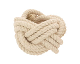 Sailor knot napkin rings

These coastal-inspired napkin rings beautifully capture the essence of seaside sophistication. They evoke a sense of maritime charm and rustic elegance, making them perfect for coastal-themed gatherings, nautical decor, or casual dining with a touch of class.

These napkin rings are sold individually or in sets of four.

Materials:
Rope

Dimensions:
1 1/2" wide x 2" diameter