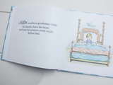 'Little Southern Gentleman' book

This adorable book is perfect for your favorite Southern gentleman. Featuring a little boy and her friends, this book is designed to help our boys be respectful, be Christ-like, be thankful for, be humble, be mindful of, be brave, and to be a Southern gentleman. This book makes for a great baby shower gift.
