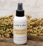 American-made 'Warm Maple Bourbon' room spray